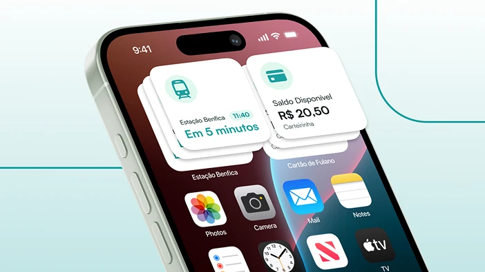 Mockup de tela do projeto Seu Metrô